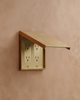 Kula Cover - 2-Gang - Brushed Aged Brass
