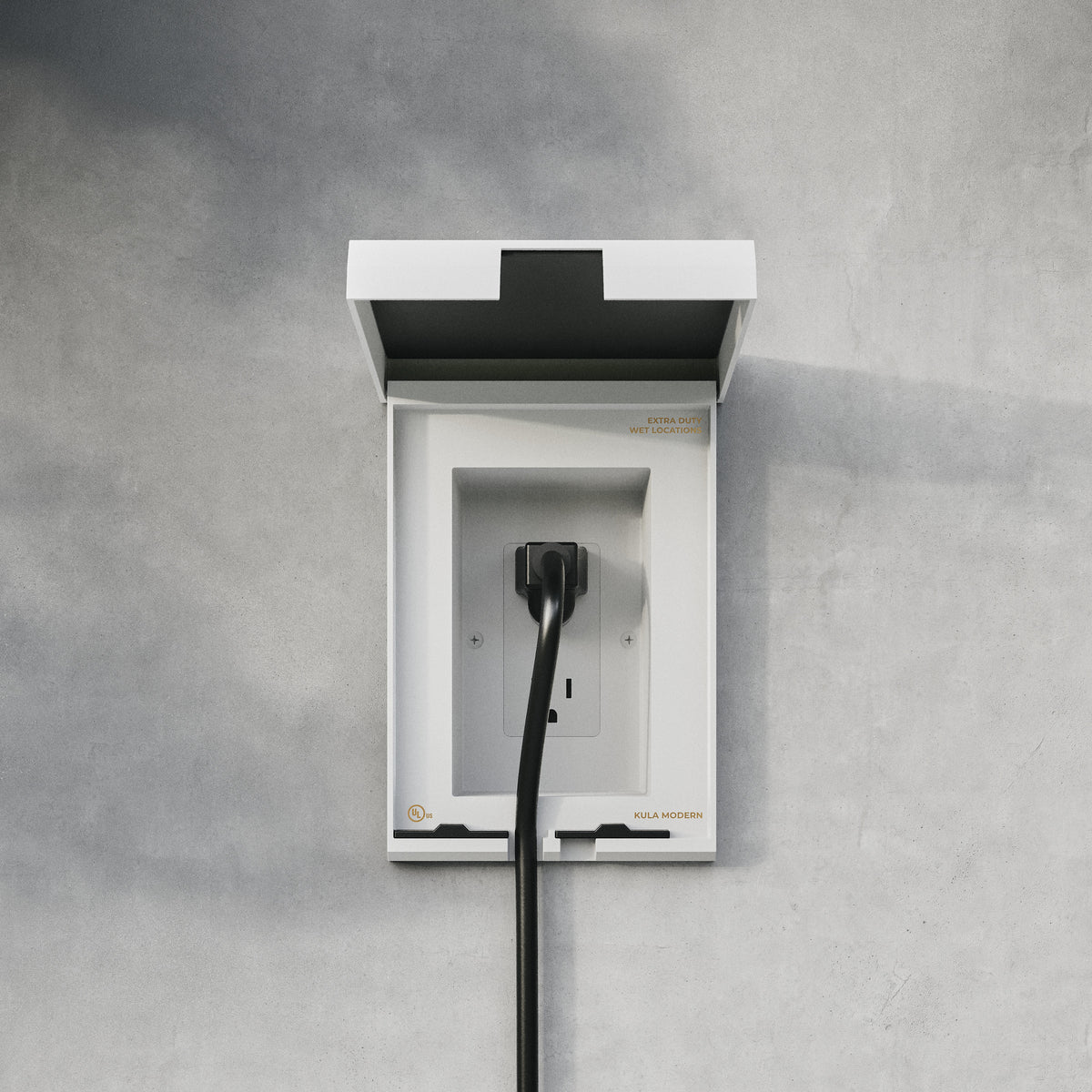 Kula Cover Deep — Recessed Outdoor Outlet Cover | Kula Modern – KULA MODERN